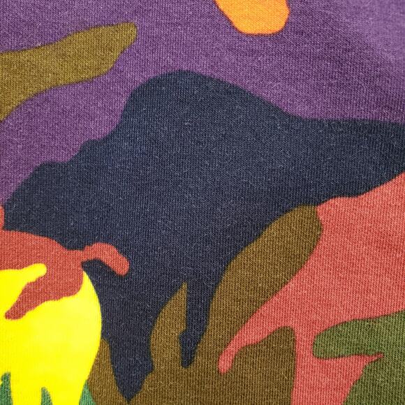 Polo Ralph Lauren Polo Pony Camo Double-Knit Hoodie Men's Size Large *Flaw* - Picture 10 of 16